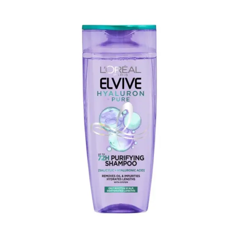 L'Oreal Elvive Hyaluron Pure Shampoo 400 Ml