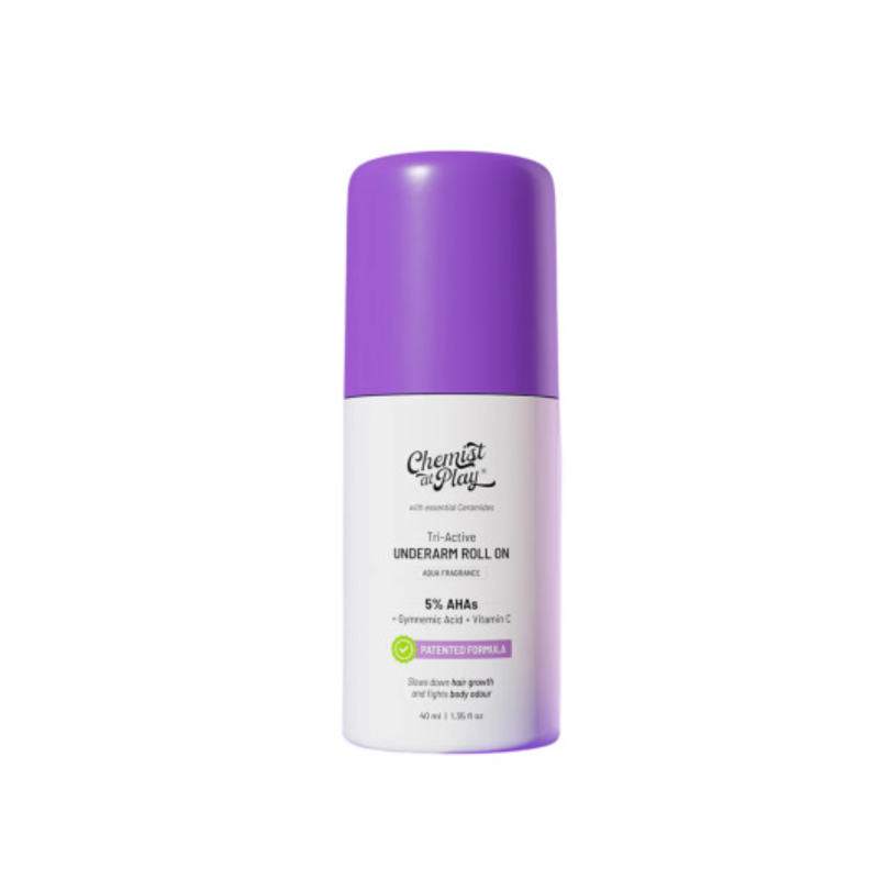 Innovist Chemist at Play 5% AHA Tri Active Underarm Roll On 40ml