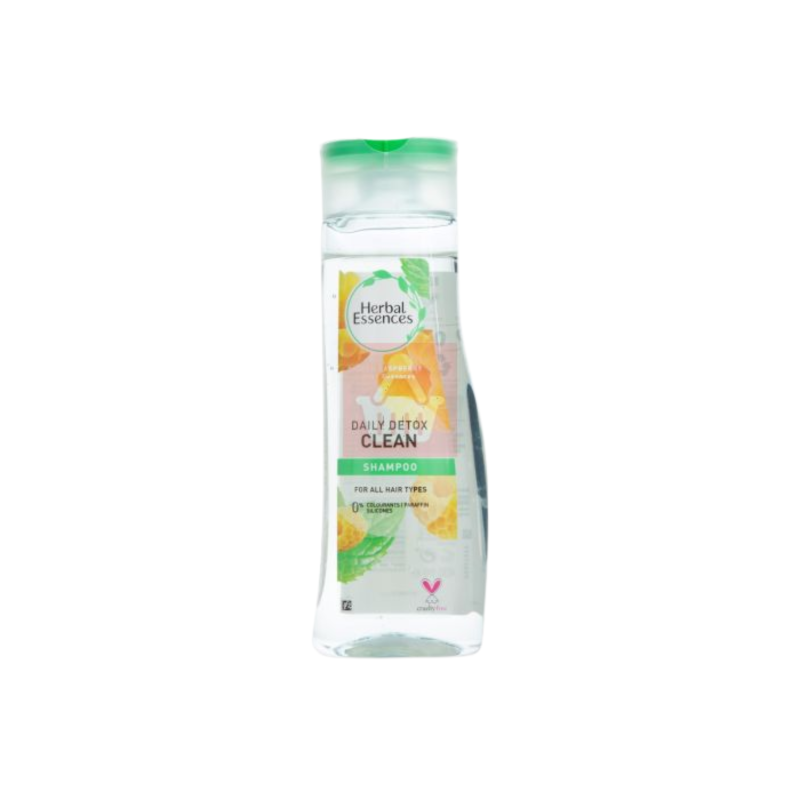 Herbal Essences Daily Detox Clean Golden Raspberry & Mint Shampoo 400ml