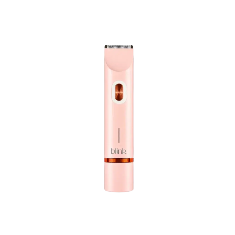Blink Dual-Head Shaver Design Waterproof Hair Trimmer Remover -Pink