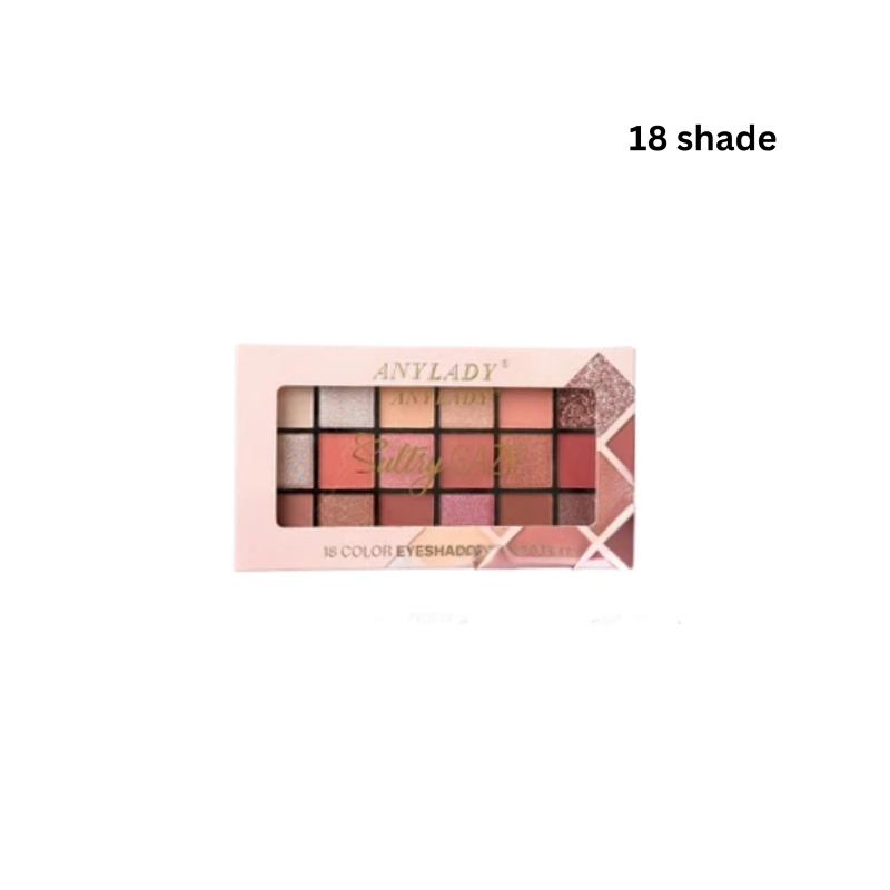 Any Lady Slutry Gaze 18 color Eyeshadow Palette 02 Pink