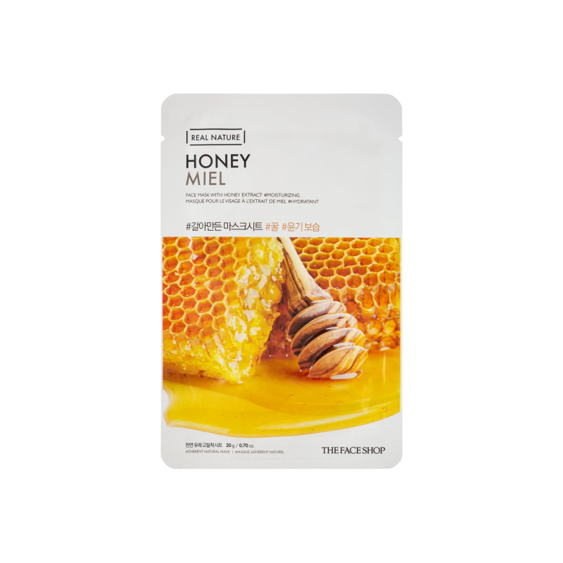THE FACE SHOP Real Nature Face Mask Honey 20g