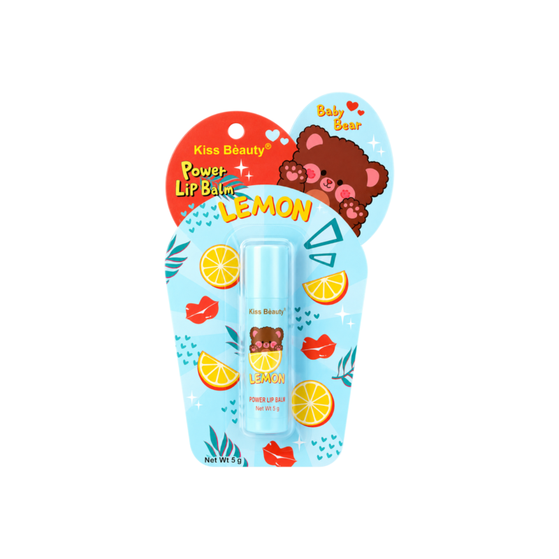 Kiss Beauty Power Lip Balm - lemon 
