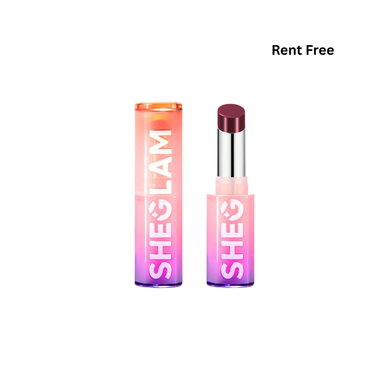 SHEGLAM Mirror Kiss High-Shine Lipstick - Rent Free