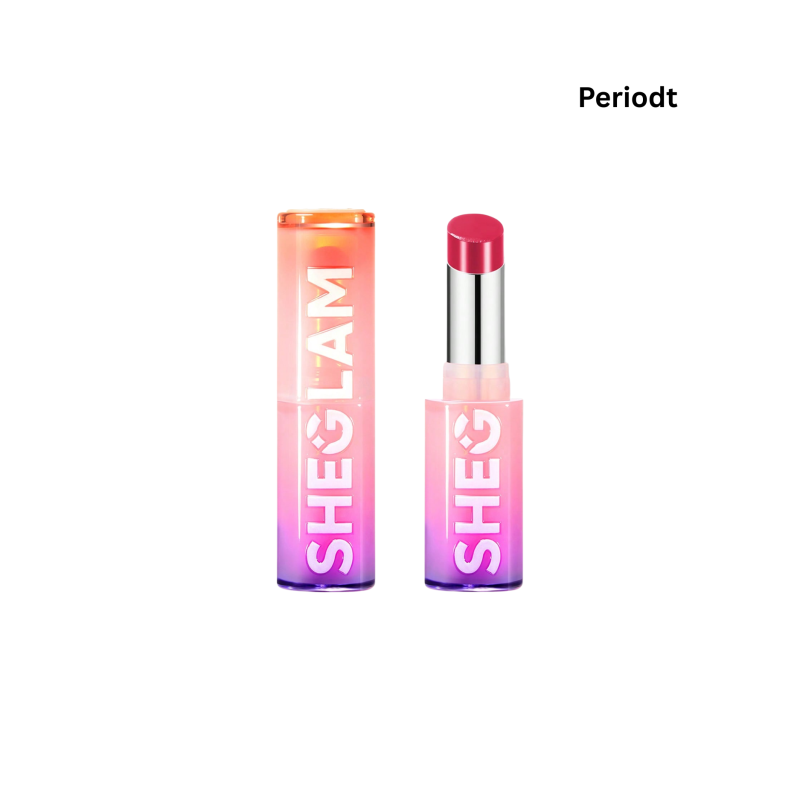 SHEGLAM Mirror Kiss High-Shine Lipstick - Periodt