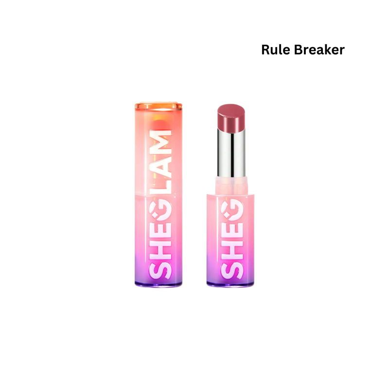 SHEGLAM Mirror Kiss High-Shine Lipstick - Rule Breaker
