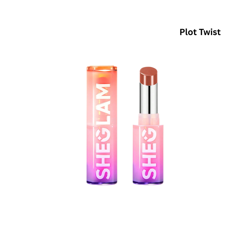 SHEGLAM Mirror Kiss High-Shine Lipstick - Plot Twist