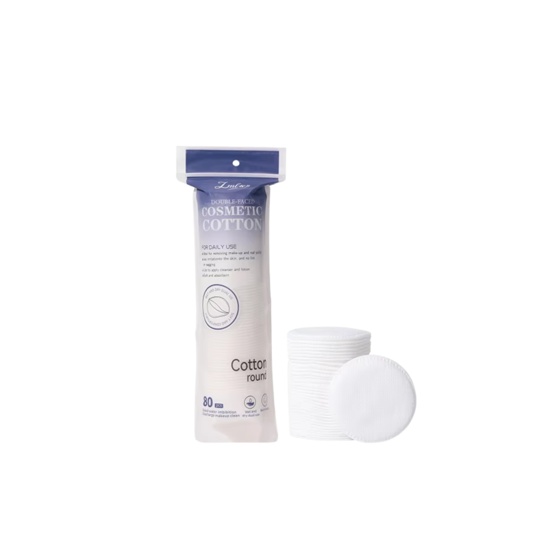 Lmltop Double Faced Cosmetics Cotton Pad 80Pcs