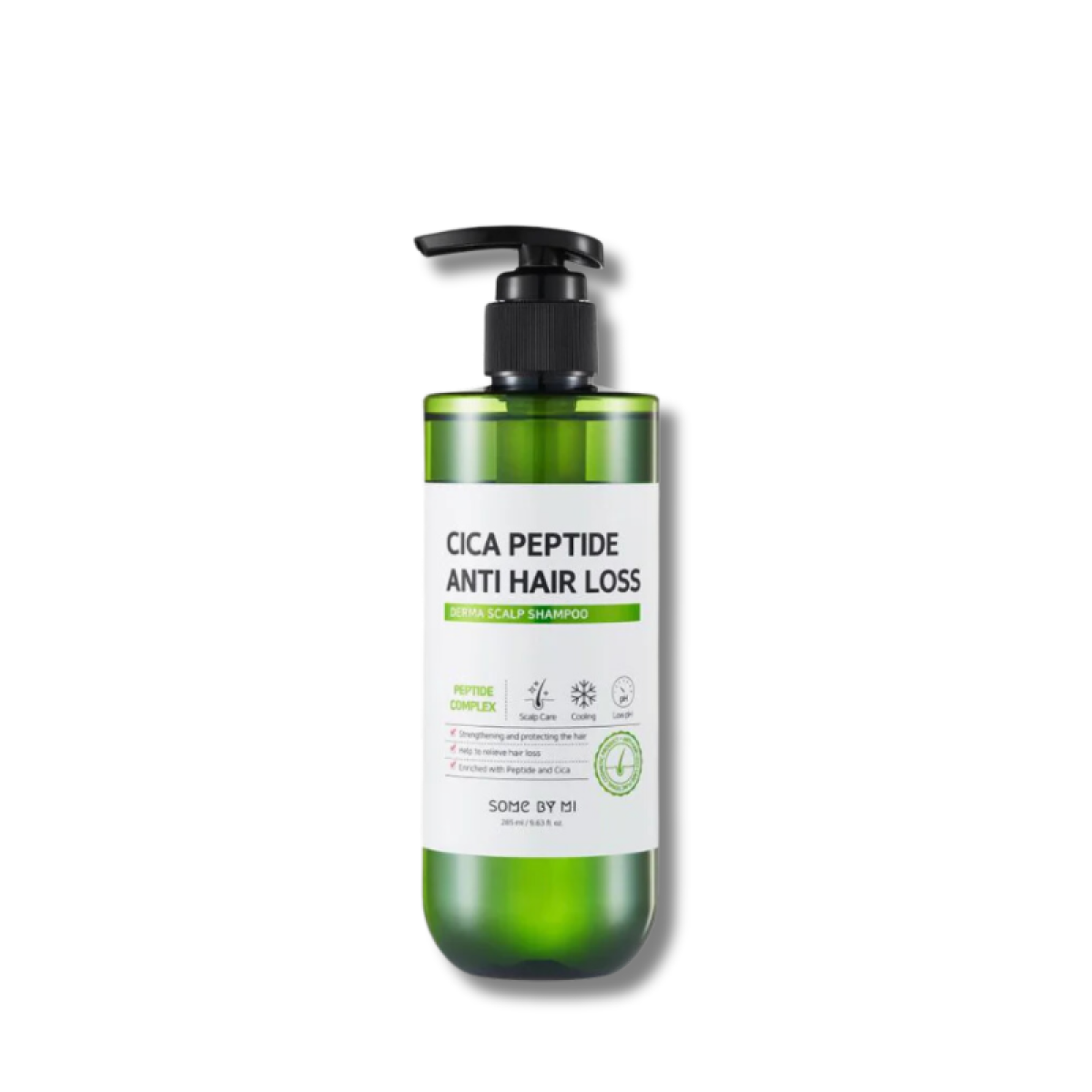 Some By Mi Cica Peptide Anti Hair Loss Derma Scalp Shampoo 285ml