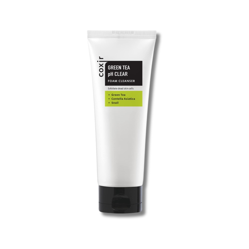 Coxir Green Tea pH Clear Foam Cleanser 150ml